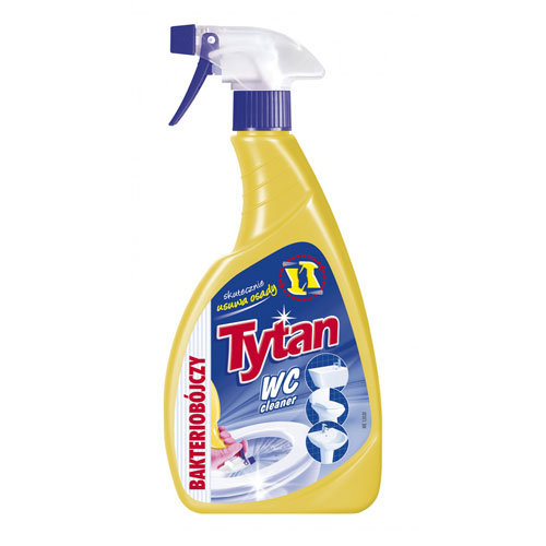 Płyn do mycia WC Tytan bakteriobójczy spray