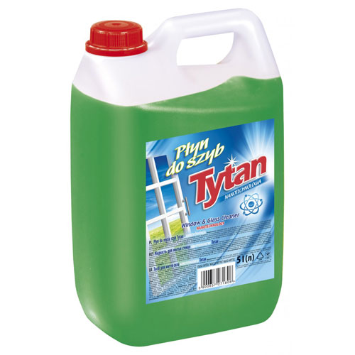 Płyn do mycia szyb luster Tytan nanotechnologia 5l