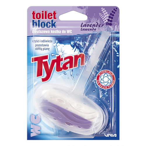 Tytan Double-phase Toilet Bowl Cleaning Cube Lavender 