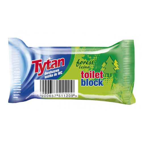 Tytan Double-phase Toilet Bowl Cleaning Cube Forest Economy Pack 