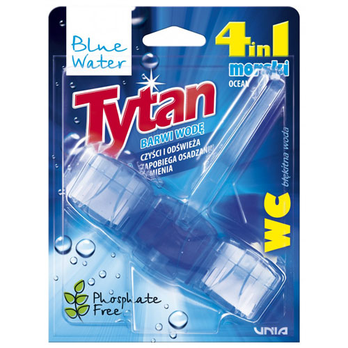 Четырехфазный туалетный ароматизатор Титан Blue Water