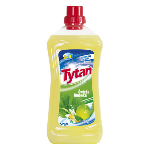 Uniwersalny płyn do mycia Tytan świeża limonka 1.25l