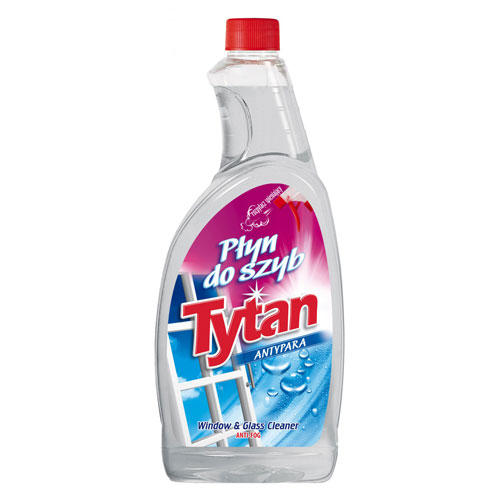 Płyn do mycia szyb antypara Tytan zapas