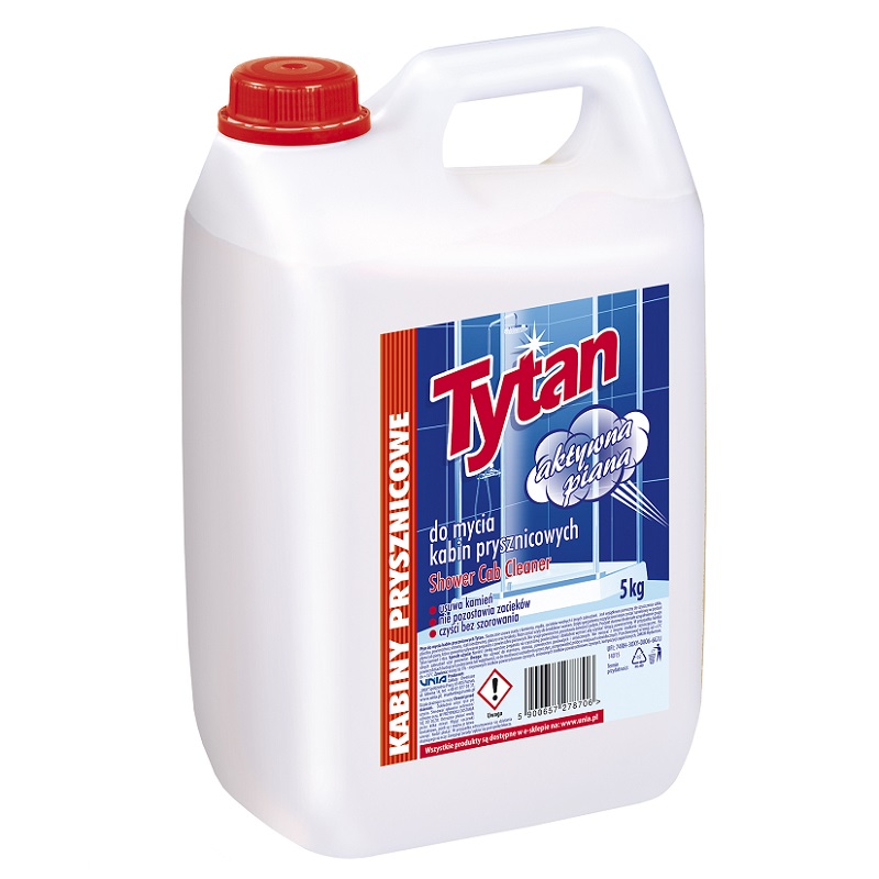 Płyn do mycia kabin prysznicowych Tytan 5kg