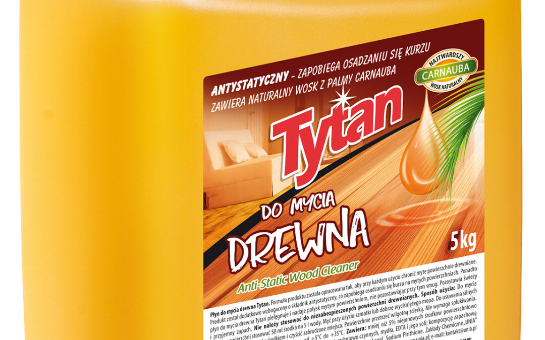 Płyn do mycia drewna antystatyczny Tytan 5kg (P14020)
