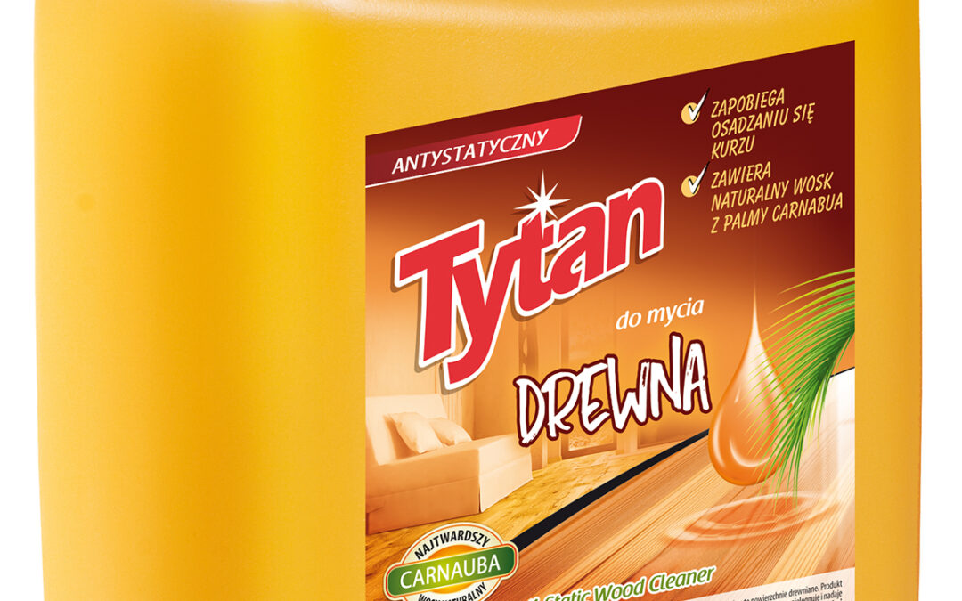 Płyn do mycia drewna antystatyczny Tytan 5kg (P14020)