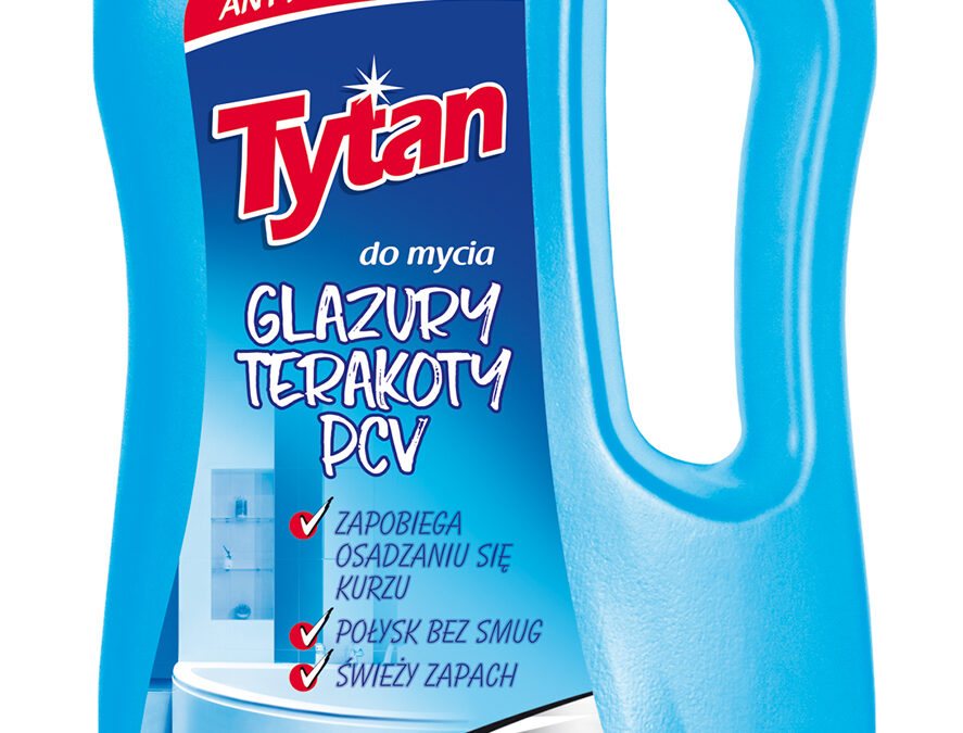 Płyn do mycia glazury terakoty PCV antystatyczny Tytan 1kg (P14210)