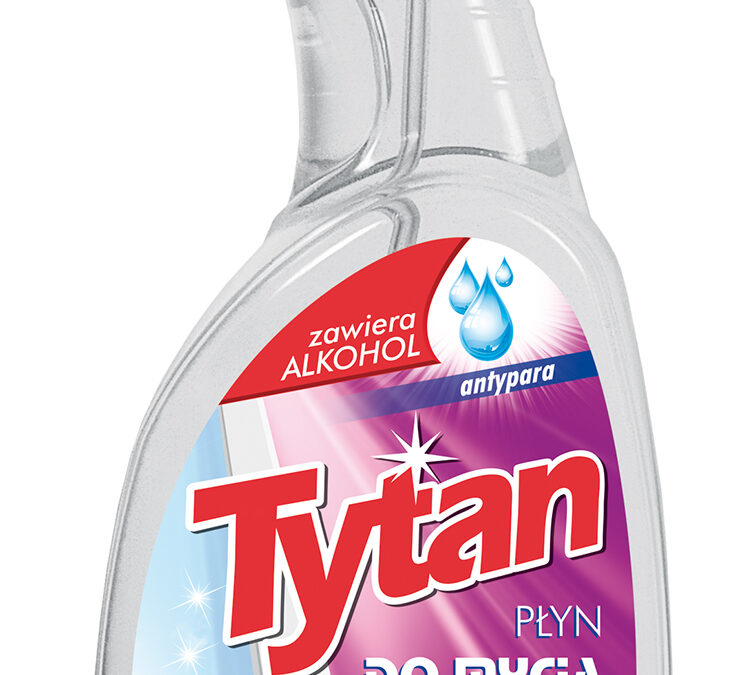 Płyn do mycia szyb i luster Tytan antypara spray 750ml (P27020)