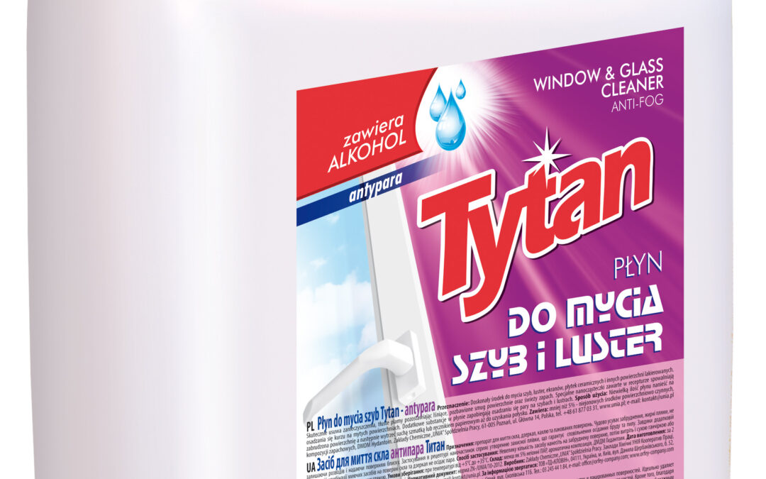 Płyn do mycia szyb i luster Tytan antypara 5l (P27080)