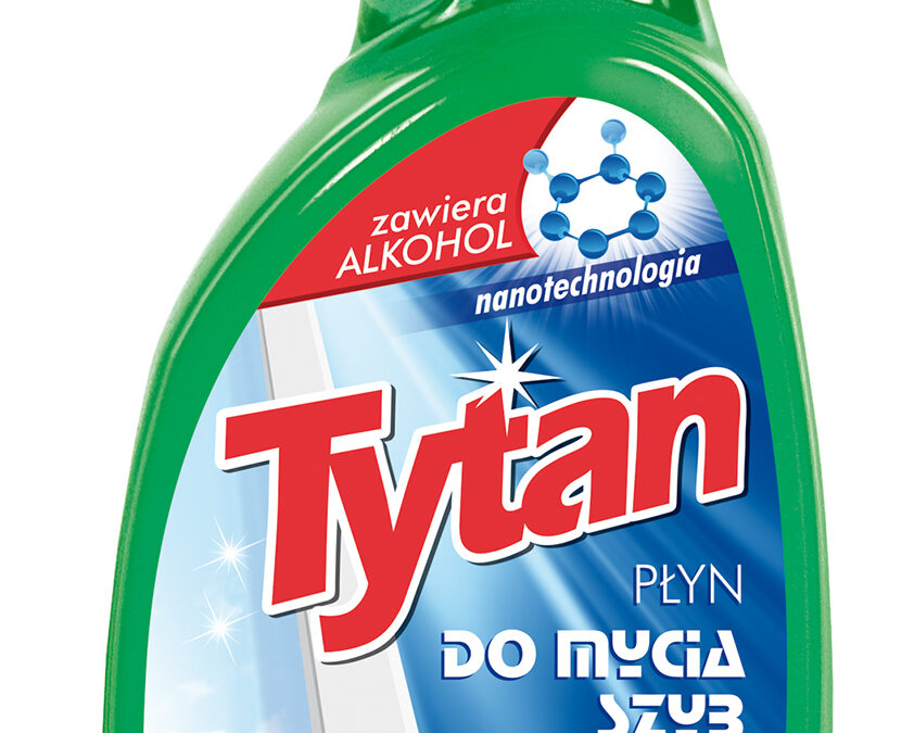 Płyn do mycia szyb i luster Tytan nanotechnologia zapas 750ml (P27140)