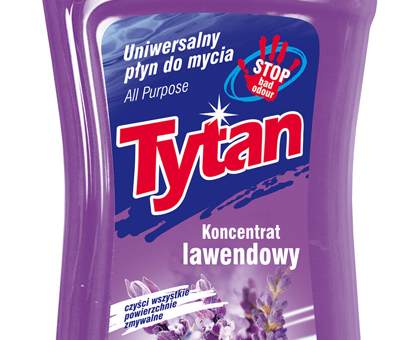 Uniwersalny płyn do mycia lawendowy Tytan koncentrat 1l (P27230)