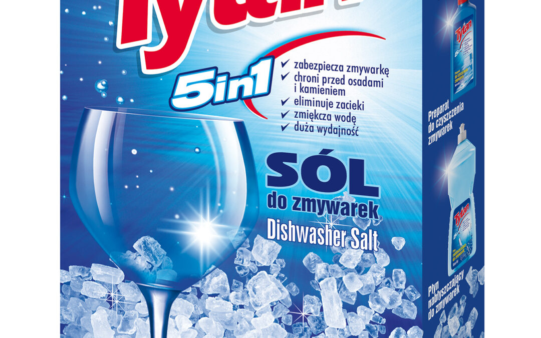 Sól do zmywarek Tytan 5w1 – 1.5kg (T61010)