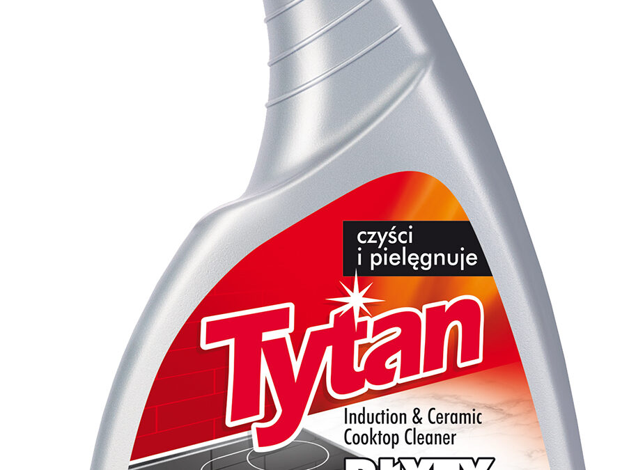 Płyn do czyszczenia płyt ceramicznych Tytan spray 500g (P28310)