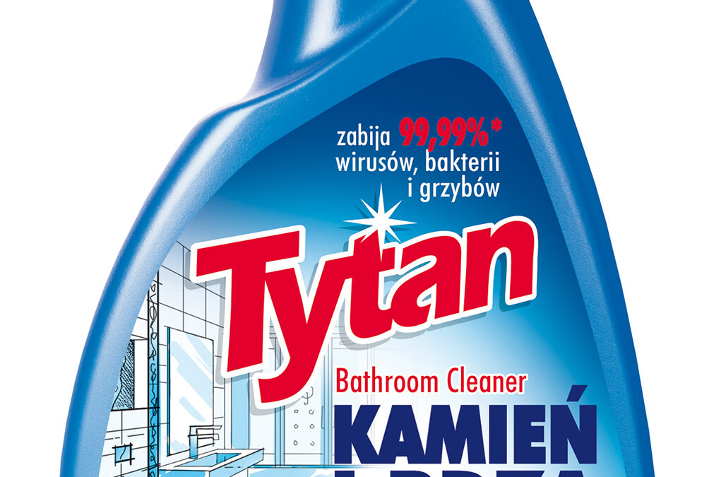 Płyn do czyszczenia i dezynfekcji łazienki Tytan kamień i rdza zapas 500g (P278900)