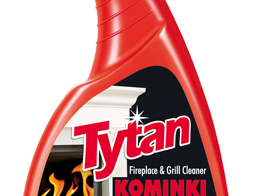 Płyn do czyszczenia szyb kominkowych i grilli Tytan spray 500g (P28410)