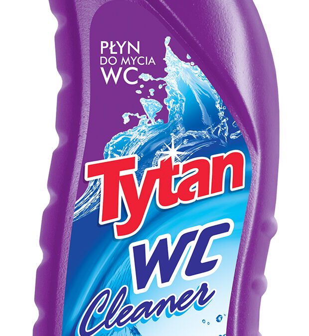Płyn do mycia WC bakteriobójczy Tytan max fioletowy 1.2kg (P26570)