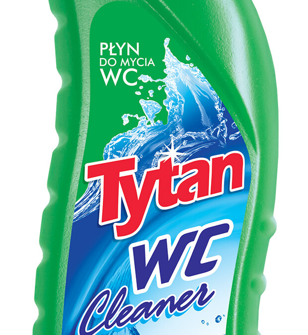 Płyn do mycia WC bakteriobójczy Tytan max zielony 1.2kg (P27970)