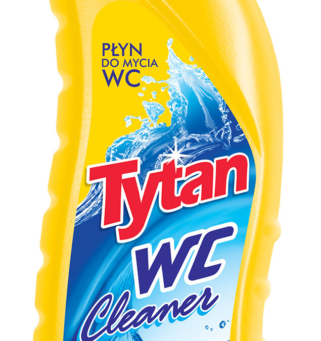 Płyn do mycia WC bakteriobójczy Tytan max żółty 1.2kg (P28170)