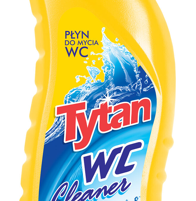 Płyn do mycia toalety bakteriobójczy WC Tytan żółty 700g (P28120)