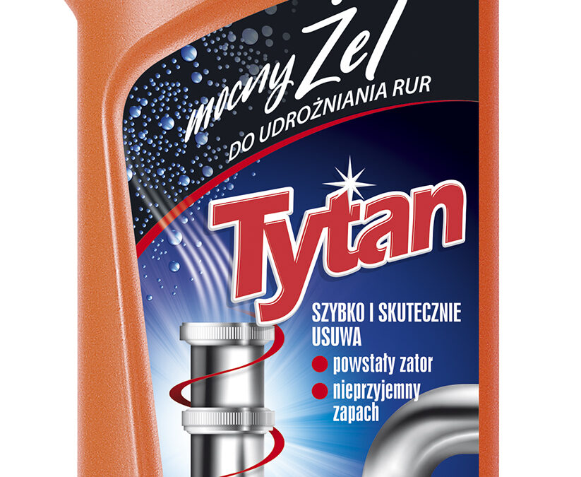 Żel do udrożnienia rur Tytan 500g (T30550)