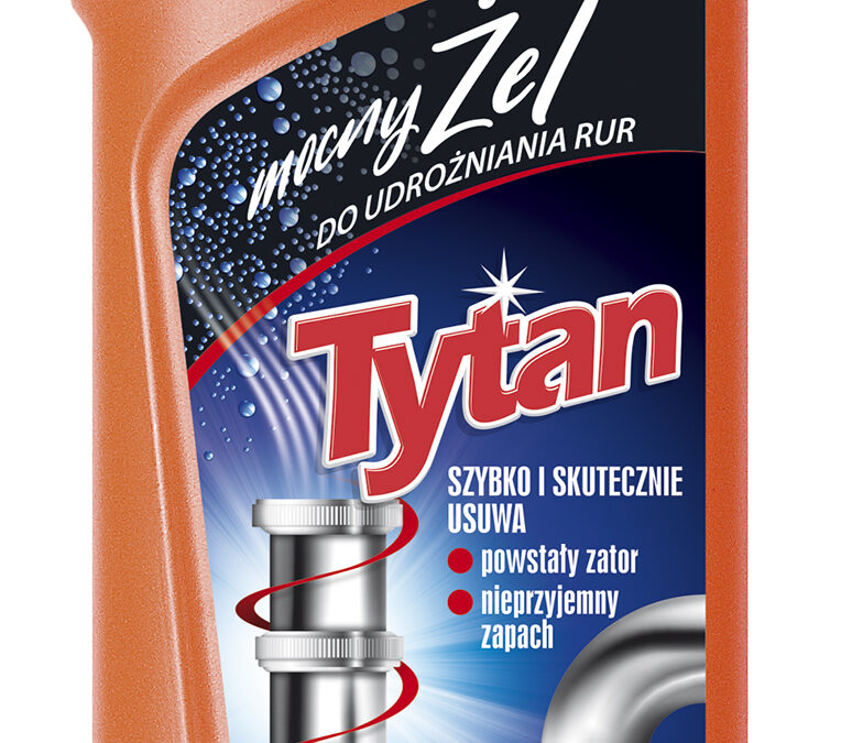 Żel do udrożnienia rur Tytan 1 kg (T30570)