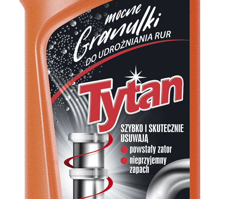Granulki do udrożniania rur Tytan 400g (T30730)