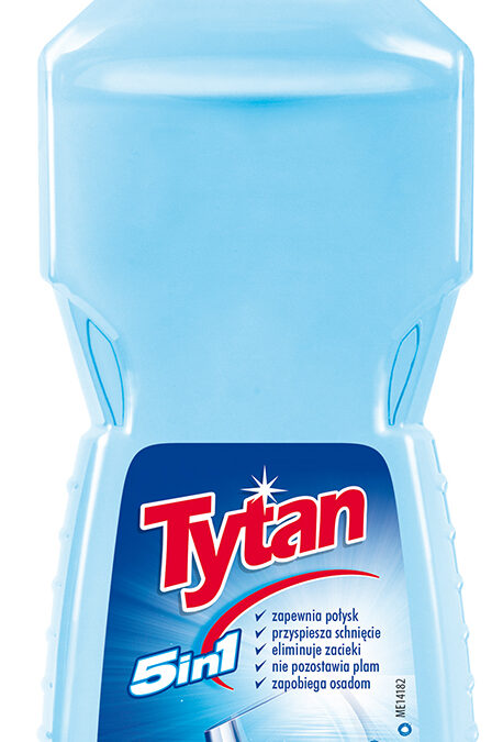 Płyn nabłyszczający do zmywarek Tytan 5w1 – 1l (P61020)