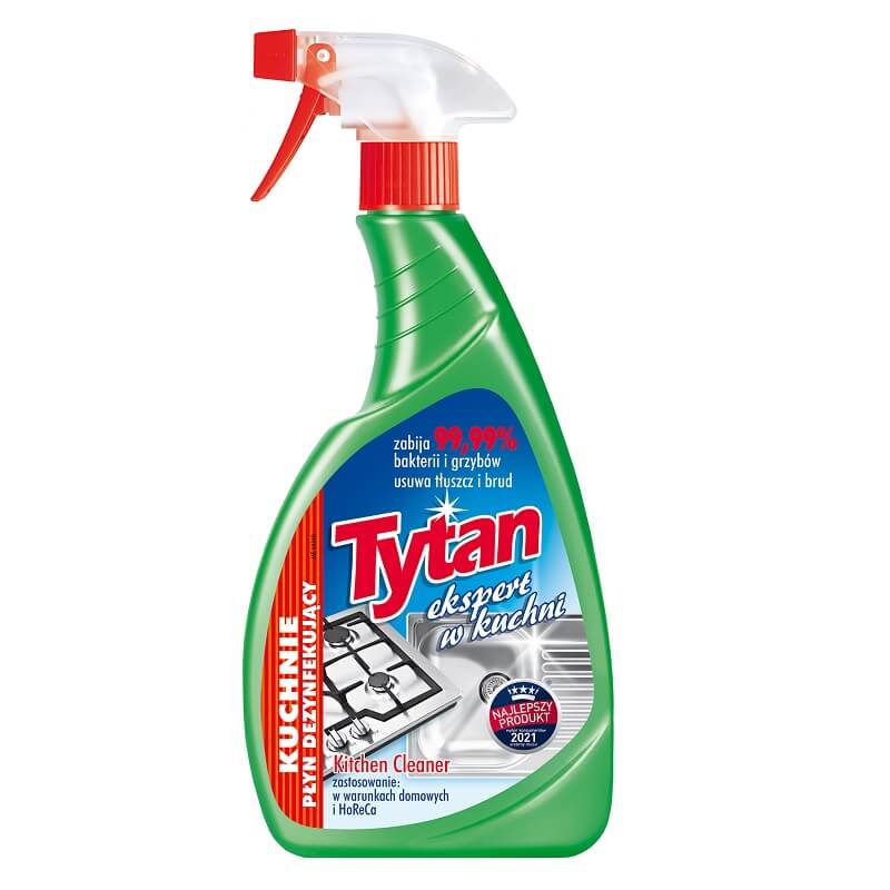 P275100 płyn dezynfekujący do mycia kuchni Tytan ekspert w kuchni spray 500g (1)