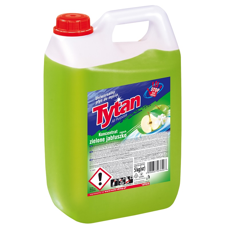 P27620 uniwersalny płyn do mycia zielone jabłuszko Tytan koncentrat