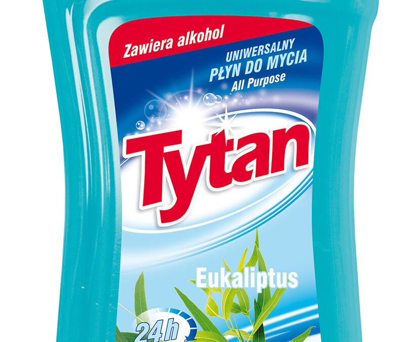 Uniwersalny płyn do mycia Tytan EUKALIPTUS 1l