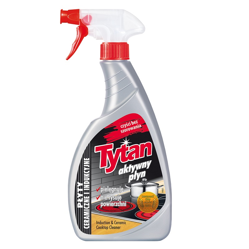 P28310 płyn do mycia płyt ceramicznych i indukcyjnych Tytan spray 500g 24032023