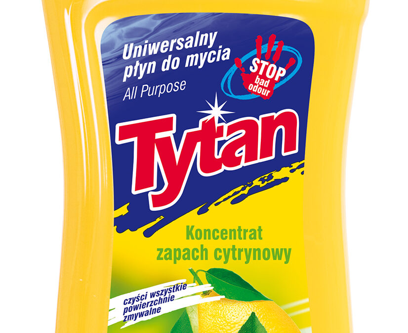 Uniwersalny płyn do mycia cytrynowy Tytan koncentrat 1 l (P27330)