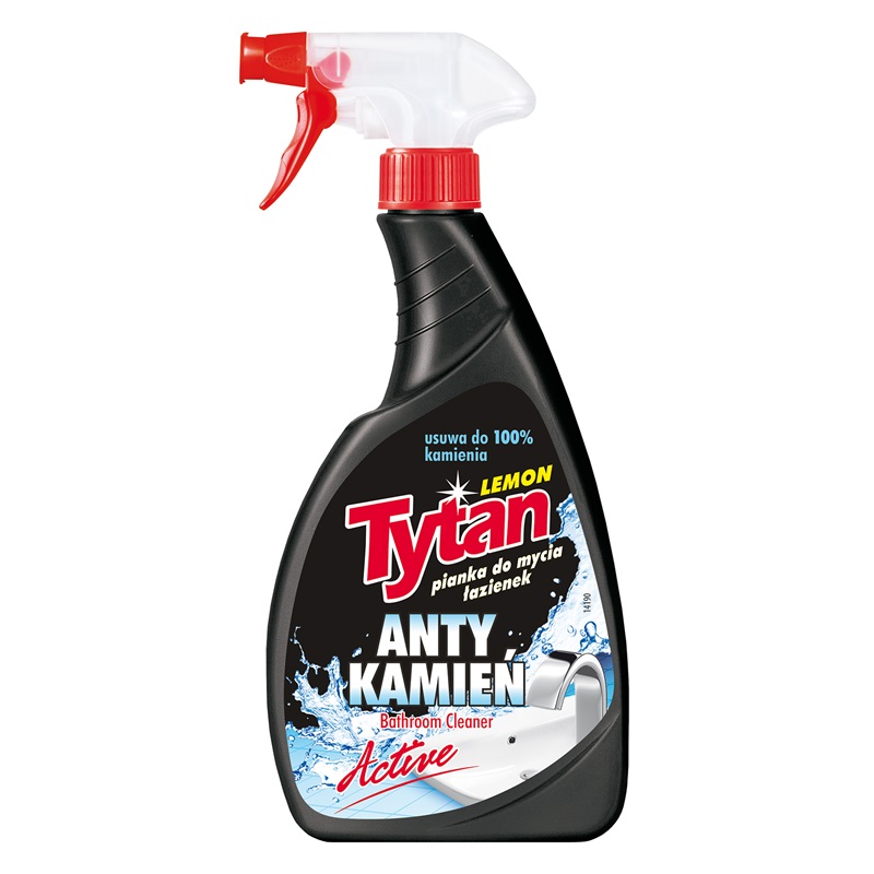 P27580 pianka do mycia łazienek Tytan anty kamień spray 500g kadr w kwadrat