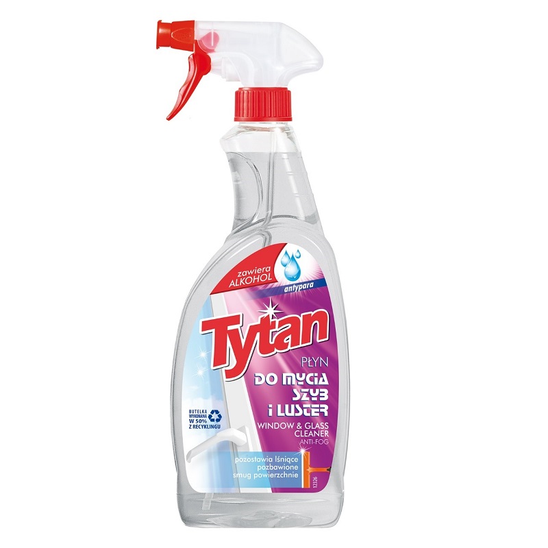 Płyn do mycia szyb antypara Tytan spray 750ml