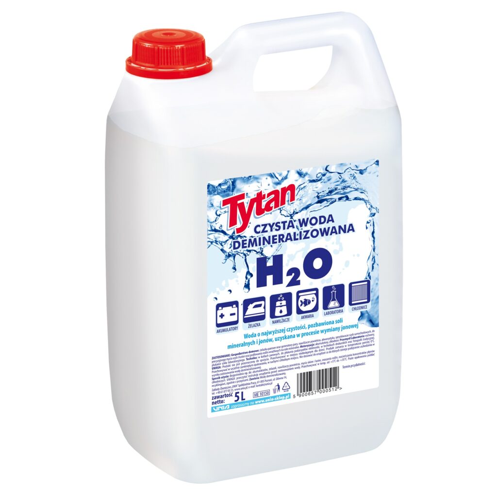 Tytan woda demineralizowana 5,0l